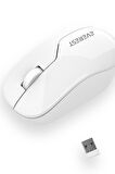 Everest SMW-973 Usb Beyaz 2.4 Ghz Optik Wireless Mouse