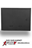 FURY Dvr/Nvr Kabinet Cctv Rack 1u 19 '' W 45 H 35 D 10