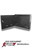 FURY Dvr/Nvr Kabinet Cctv Rack 1u 19 '' W 45 H 35 D 10