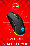 Rampage Kb-R46 Carisma Rainbow Aydınlatmalı Usb Gaming Combo Q Gaming Klavye Lumos Makrolu 6400 Dpi Mouse
