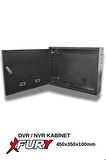 Fury Dvr/Nvr Cctv Rack Kabinet 1u 19 '' W 45 H 35 D 10