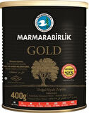 Marmarabirlik Gold Az Tuzlu Salamura 201-230 KB XL Siyah Zeytin Teneke 400 G