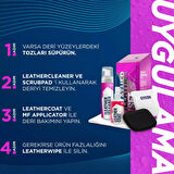 GYEON Q²M LeatherSet Strong Güçlü Deri Temizlik ve Bakım Seti (5 Parça) - 200 ml
