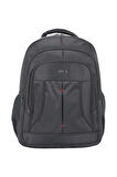 Case Club 2114 Büyük Boy 17 inç Laptop Bölmeli Sırt Çantası Darbe Emici Koruma Su Geçirmez Kumaş