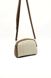 Silver Polo  Kadın Çapraz Çanta 1144-45233 SILVER POLO ÇAPRAZ Kadın ÇANTASI M132 BEJ-MAT TABA