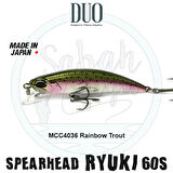 Duo Spearhead Ryuki 60S MCC4036 Rainbow Trout