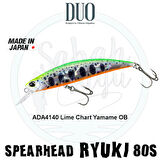 Duo Spearhead Ryuki 80S ADA4140 Lime Chart Yamame OB