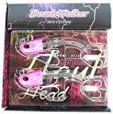 Duo Beach Walker Haul Jighead İkili Set 27gr. AJA0199 Shocking Pink