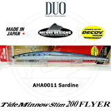 Duo Tide Minnow Slim 200 FLYER AHA0011 Sardine
