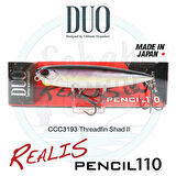 Duo Realis Pencil 110 CCC3193 Threadfin Shad II