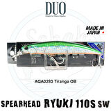 Duo Spearhead Ryuki 110S SW AQA0283 Tiranga OB