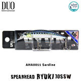 Duo Spearhead Ryuki 70S SW AHA011 Sardine