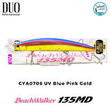 Duo Beach Walker 135MD CYA0706 UV Blue Pink Gold Maket Balık