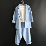 Erkek Çocuk Keten Takım