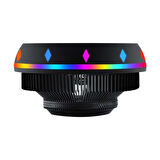 XASER CL-286 UFO RGB CPU FAN LGA 775/115X/1200/1700/AM2/AM3 İslemci Fanı