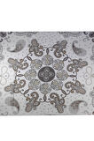 Mısırlı Eşarpları Mısırlı Eşarp Alize Krep Etnik Desenli Eşarp 140x140 Cm
