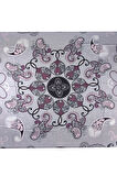 Mısırlı Eşarpları Mısırlı Eşarp Alize Krep Etnik Desenli Eşarp 140x140 Cm