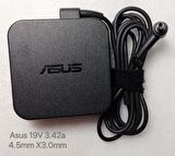Orijinal Asus 19.5V 3.42A PU301L PU301LA 4.5*3.0 İğne uç Notebook Adaptörü