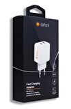 Dafoni DAF-001 Çift Çıkışlı Hızlı Şarj Adaptörü