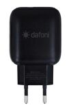 Dafoni 18W PD USB-C to Lightning Hızlı Şarj Aleti Seti 1m