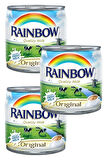 Rainbow Quality Milk Orijinal Evaporated Milk (Buharlaştırılmış Süt) 170 Gr x3 Adet 