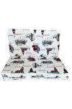 Çift Kişilik Sünger Yatak Katlanır Minder Yatak 120x195x8 CM-İSTANBUL-Katlanır Yer Yatağı