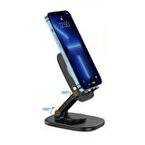 İpek Yıldızı® 360 Döner Masaüstü Mobil Telefon Tutucu Standı