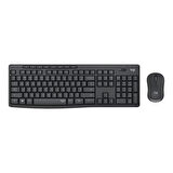 LOGITECH MK295 Q TR SİYAH KABLOSUZ KLAVYE+MOUSE SET (4533)