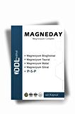 Magneday Magnezyum Bisglisinat, Sitrat, Malat, Taurat, P5P 60 Kapsül