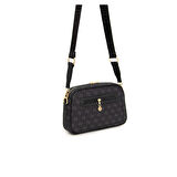 Silver Polo  Kadın Çapraz Çanta 1094-45340 SILVER POLO ÇAPRAZ Kadın ÇANTASI M178 SİYAH-MAT SİYAH