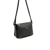 Silver Polo  Kadın Çapraz Çanta 784-45348 SILVER POLO ÇAPRAZ Kadın ÇANTASI M178 SİYAH-MAT SİYAH