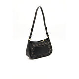 Silver Polo  Kadın Çapraz Çanta 1132-45372 SILVER POLO ÇAPRAZ Kadın ÇANTASI M178 FÜME-MAT SİYAH