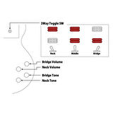 Fujigen Neo Classic Elektro Gitar NLC10RMP/BK