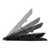 Zalman ZM-NS2000 17" 200mm Fanlı Yükseklik Ayarlı Notebook Stand ve Soğutucu