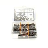 125 Parça M5 İnox YSB Vida Somun ve Pul Seti