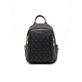 Silver Polo  Kadın  906-45407 SILVER POLO SIRT ÇANTASI M178 SİYAH-MAT SİYAH