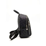 Silver Polo  Kadın  906-45407 SILVER POLO SIRT ÇANTASI M178 SİYAH-MAT SİYAH