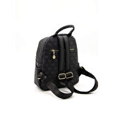 Silver Polo  Kadın  906-45407 SILVER POLO SIRT ÇANTASI M178 SİYAH-MAT SİYAH