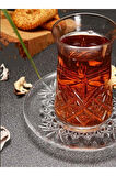 Paşabahçe Timeless Çay Bardağı ve Tabağı 170cc 12 Parça 6 Kişilik