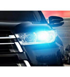 Buz Mavi C6 LED XENON 2 Adet 9006 Led Xenon 48W 6900LM 8000K Far Ampülü  seri - BM -