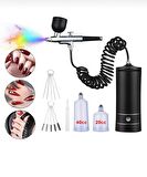 Kendinden Kompresörlü Şarjlı Airbrush Boya Tabancası
