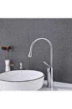 Banyo Çanak Lavabo Bataryası Yeni Tasarım Krom 5 Yıl Garantili
