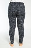 Büyük Beden Cepli Viskon Yazlık Kadın Pijama Altı Tek Alt y13