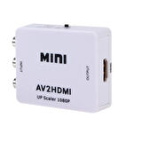 Rca Av To Hdmi Çevirici  + Hdmi Kablo + Rca Kablo