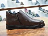KAHVE CİLT HAKİKİ DERİ ERKEK CASUAL AYAKKABI