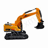 Uzaktan Kumandalı Full Fonksiyon 3.7V Şarjlı Işıklı 360° Dönebilen Paletli Rc Ekskavatör