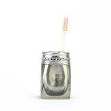 DİŞ FIRÇALIK KRİSTAL TAŞLI GÜMÜŞ POLİRESİN 7X7X10CM