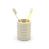 Diş Fırçalık Örgü Model Banyo Aksesuarı 8x8x11cm