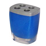 DİŞ FIRÇALIK GRİ MAVİ POLİRESİN 8X4X11CM
