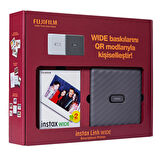 Instax Link Wide Gri Akıllı Telefon Yazıcısı Bundle Box